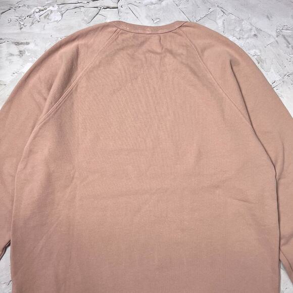 NEW VINCE Garment Dye Long Sleeve Crew Neck Tee SIZE L Cotton Sweatshirt NWT - Picture 13 of 13